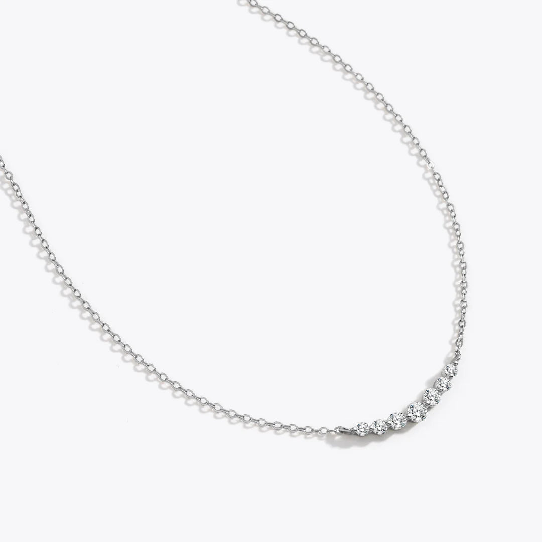EYS Classic Arc Diamond Necklace