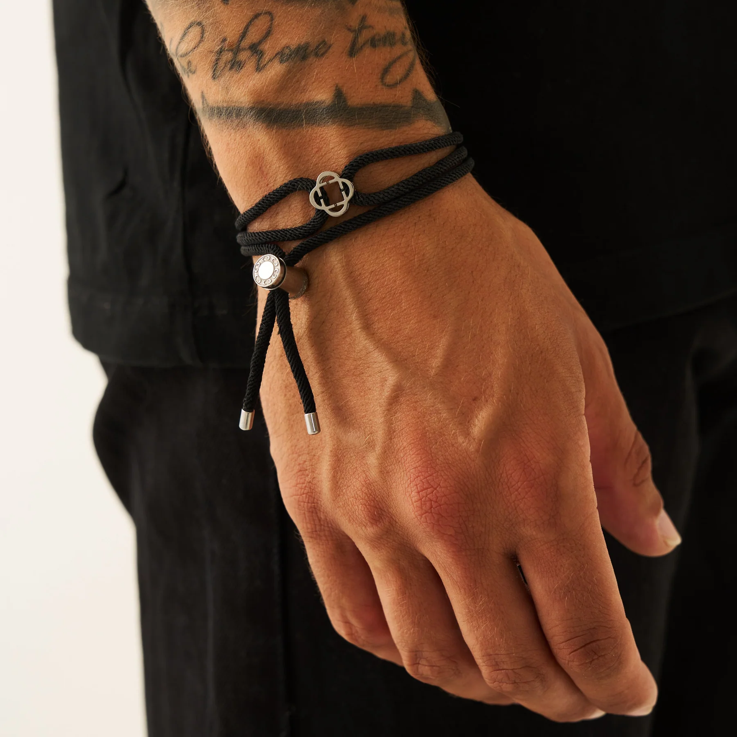 Black Cord Bracelet