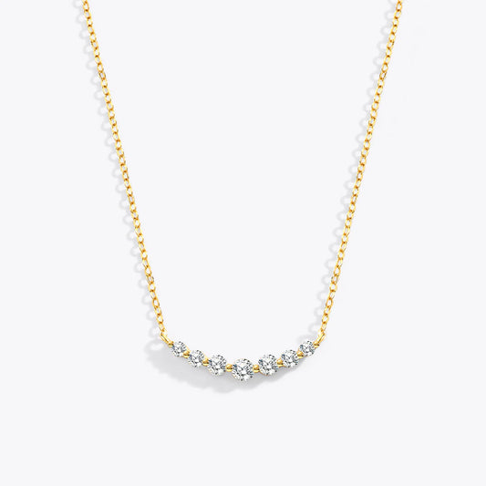 EYS Classic Arc Diamond Necklace
