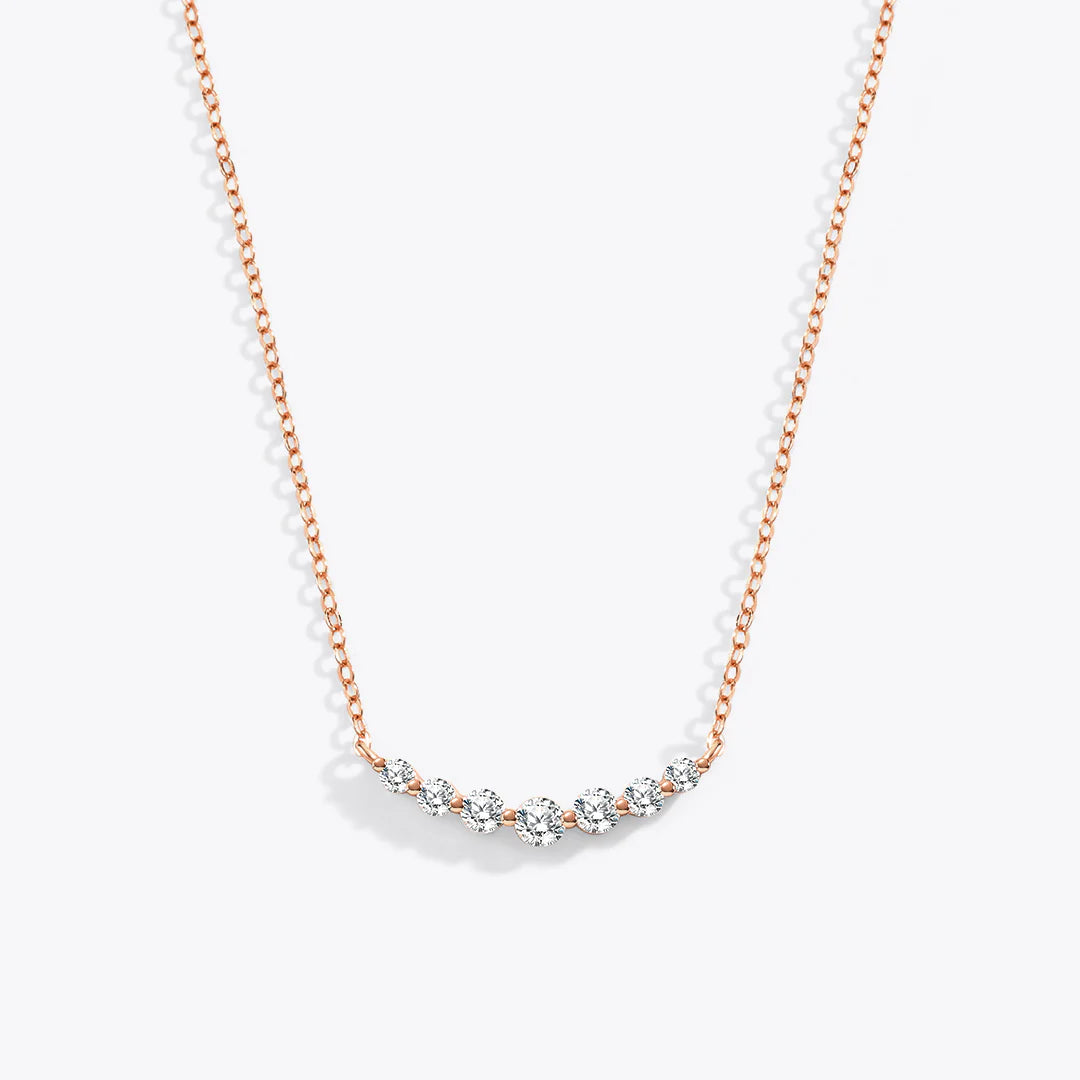 EYS Classic Arc Diamond Necklace