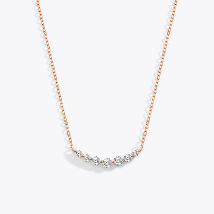 EYS Classic Arc Diamond Necklace