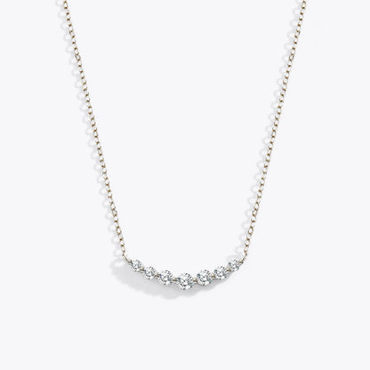 EYS Classic Arc Diamond Necklace