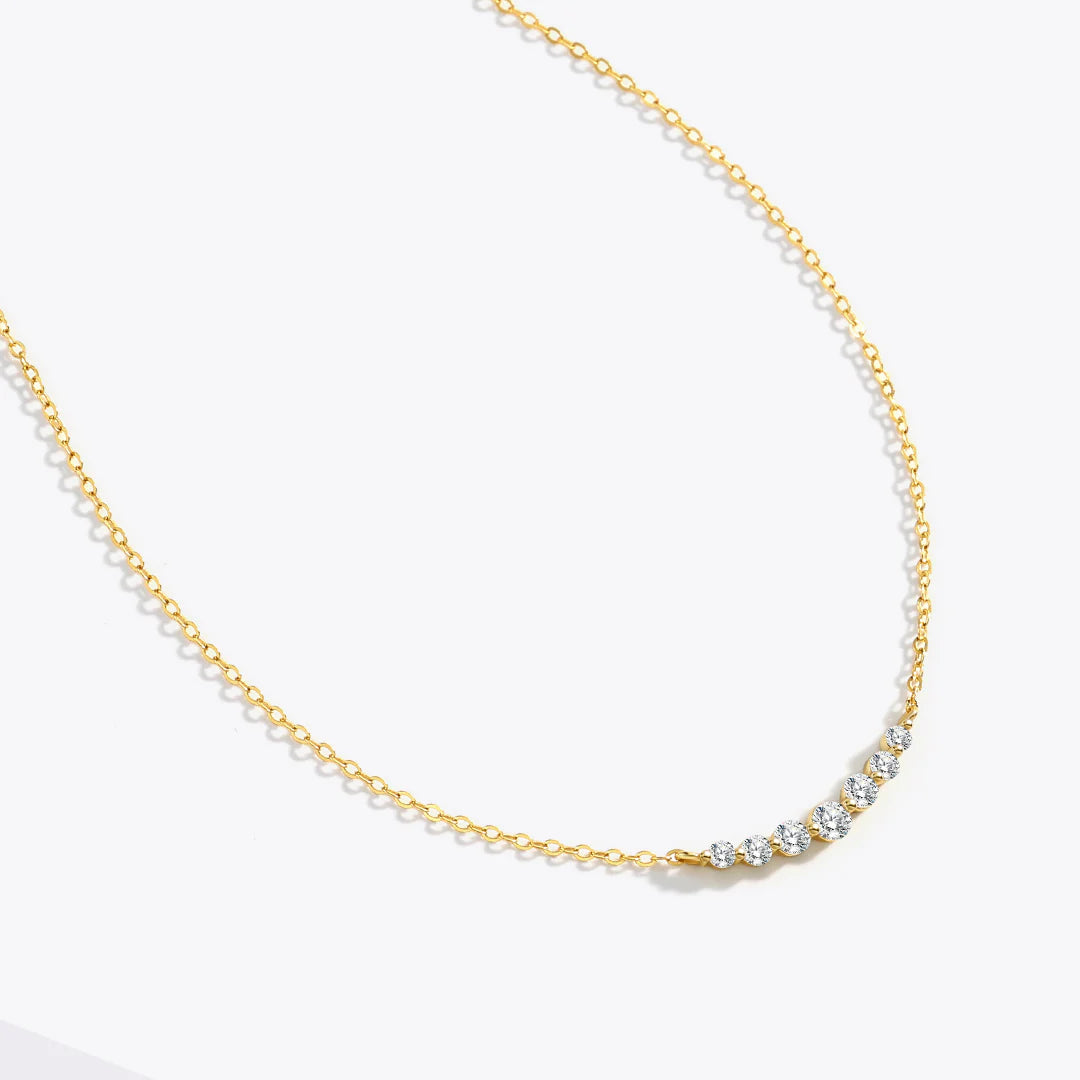 EYS Classic Arc Diamond Necklace