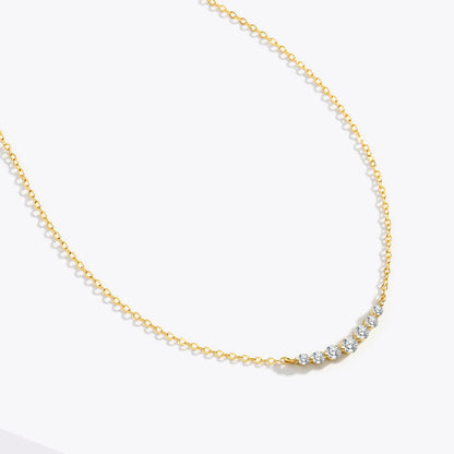 EYS Classic Arc Diamond Necklace