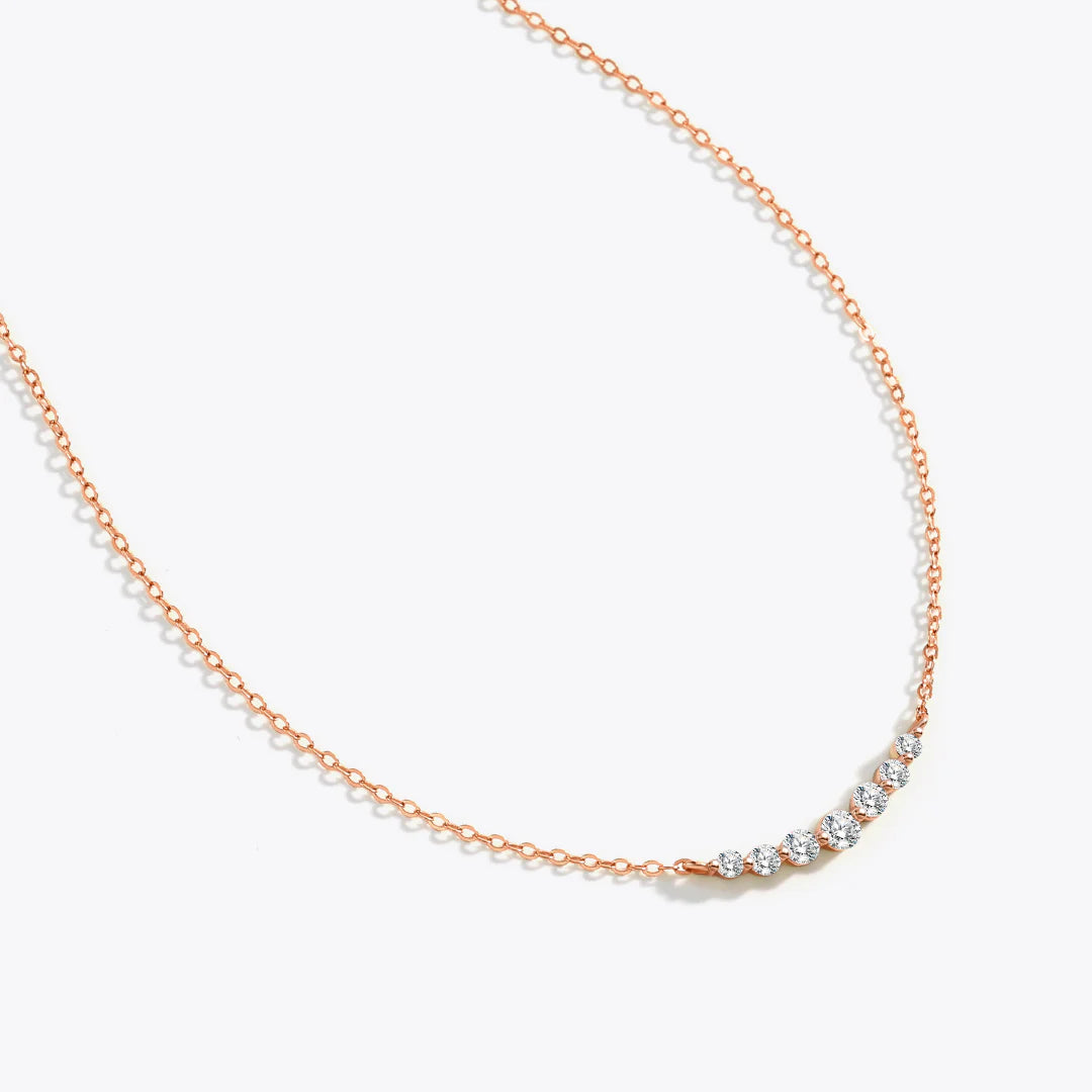 EYS Classic Arc Diamond Necklace